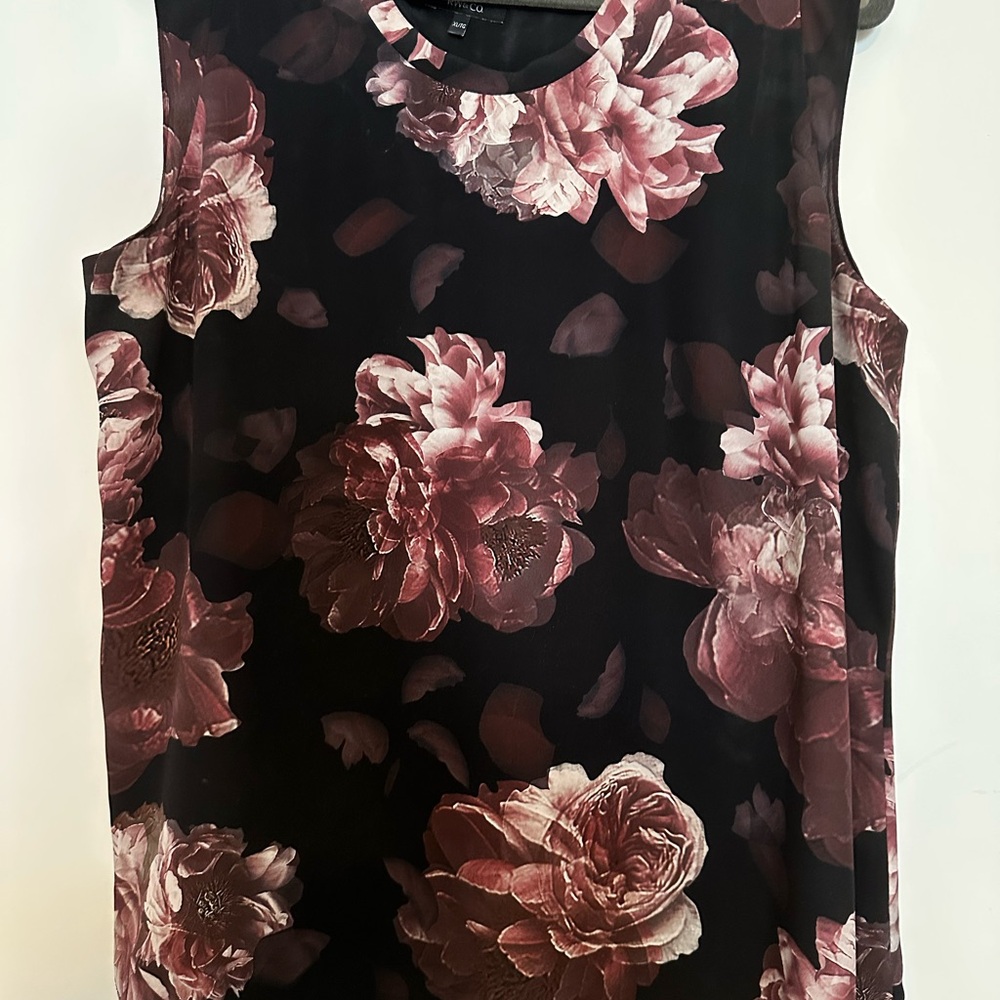 Floral Sleeveless Top RW&Co
